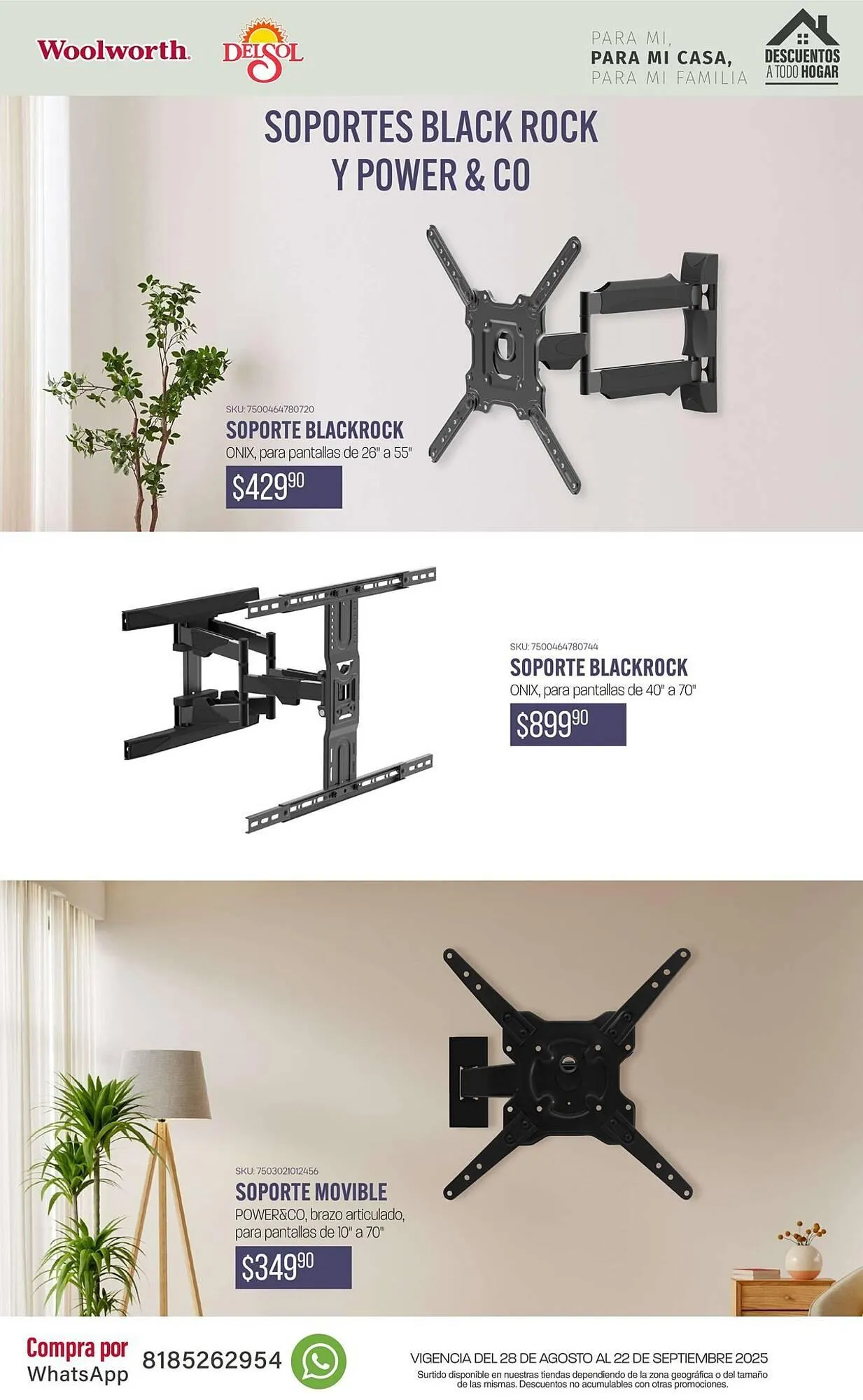 Catálogo de Catálogo Woolworth 28 de agosto al 22 de septiembre 2025 - Pagina 36