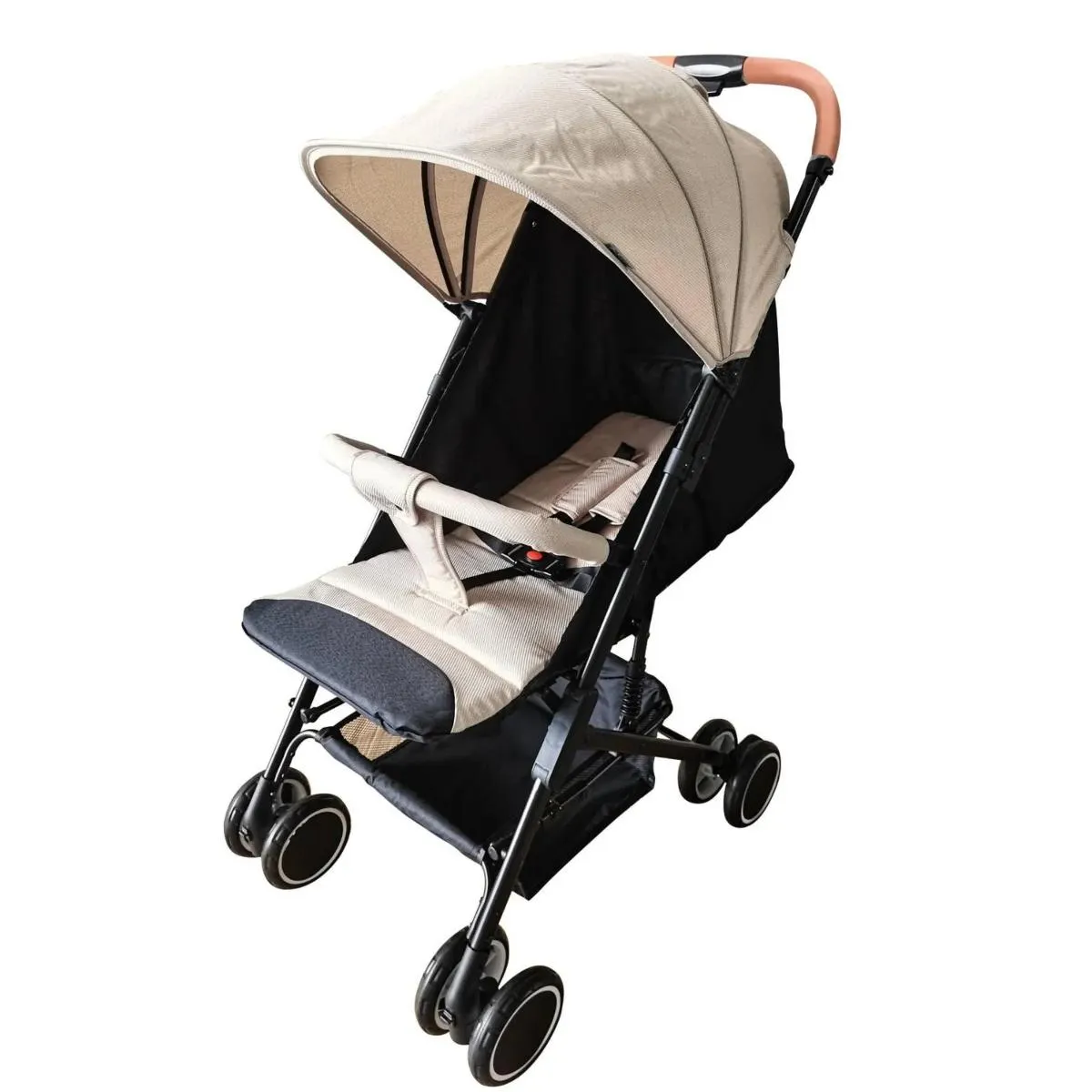 CARRIOLA Ultra ligera tipo maletín de viaje Sprint Prinsel Beige