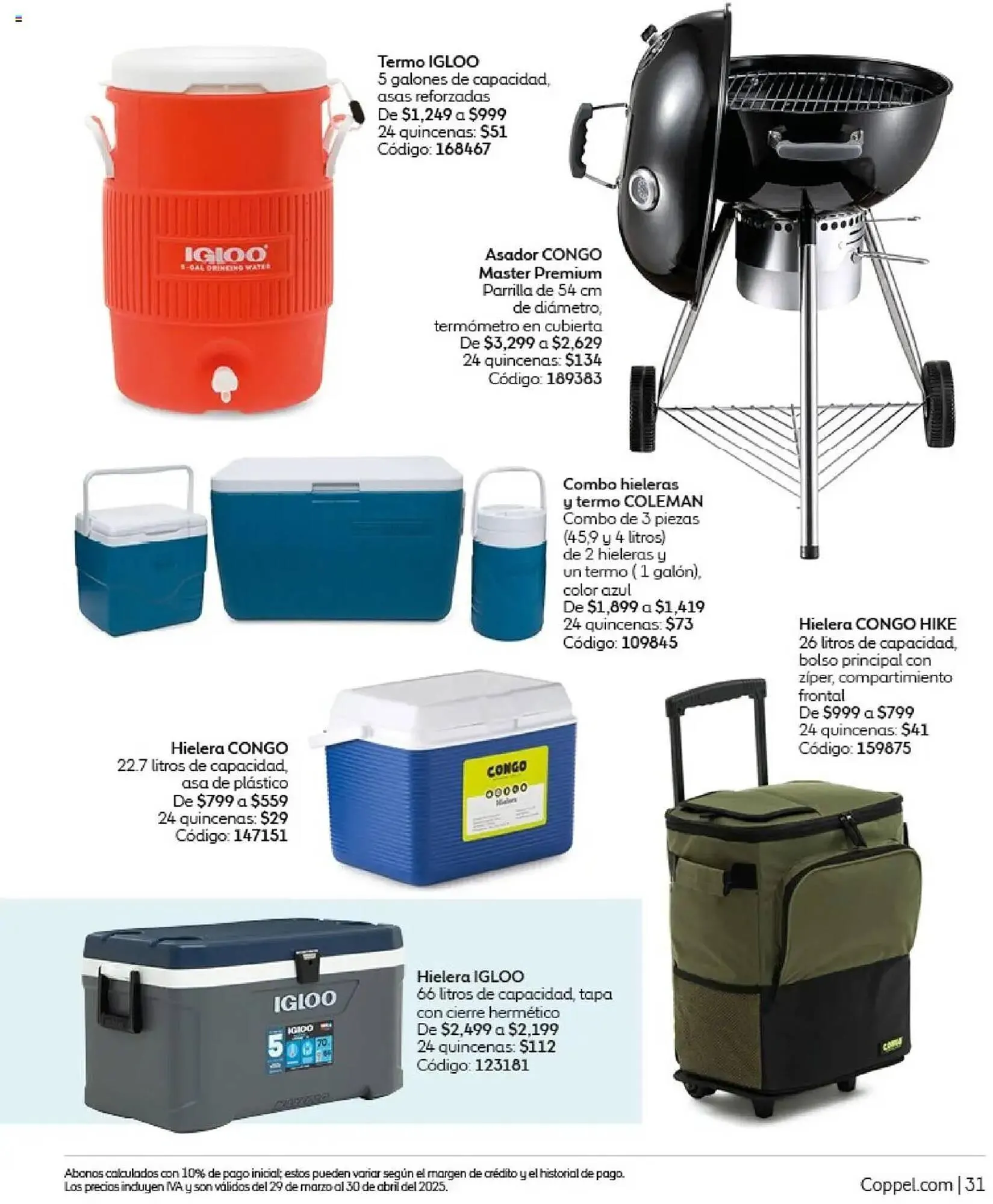 Catálogo de Catálogo Coppel 1 de abril al 30 de abril 2025 - Pagina 31