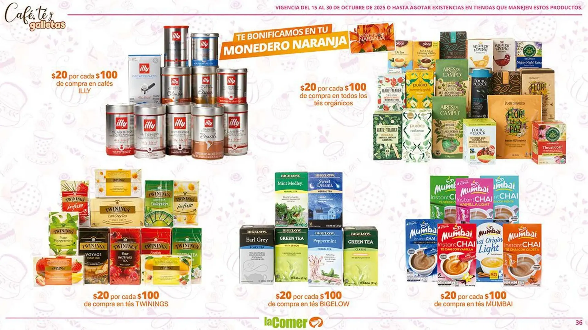 Catálogo de Folleto La Comer 15 de octubre al 30 de octubre 2025 - Pagina 36