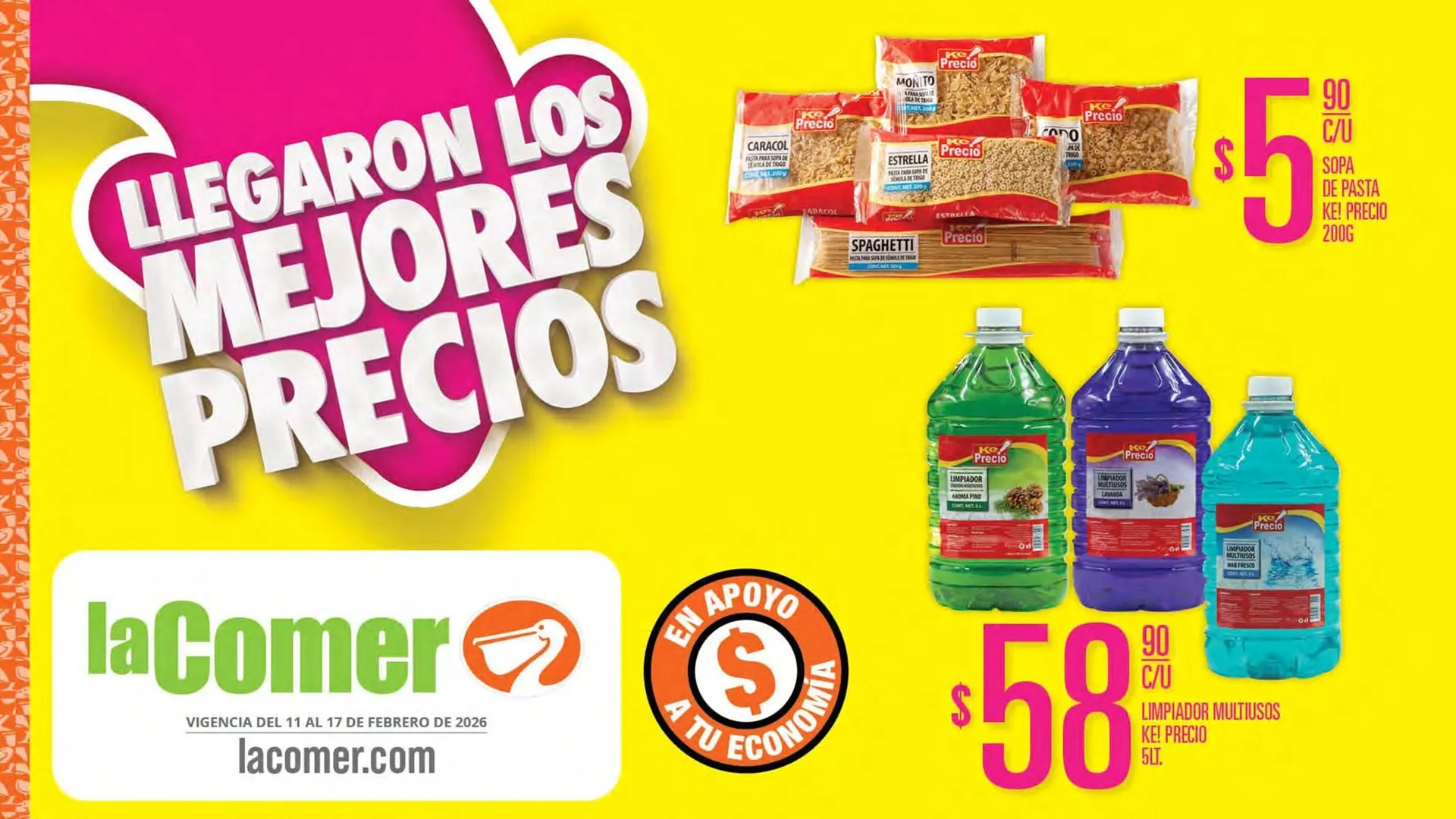 Folleto La Comer - 1