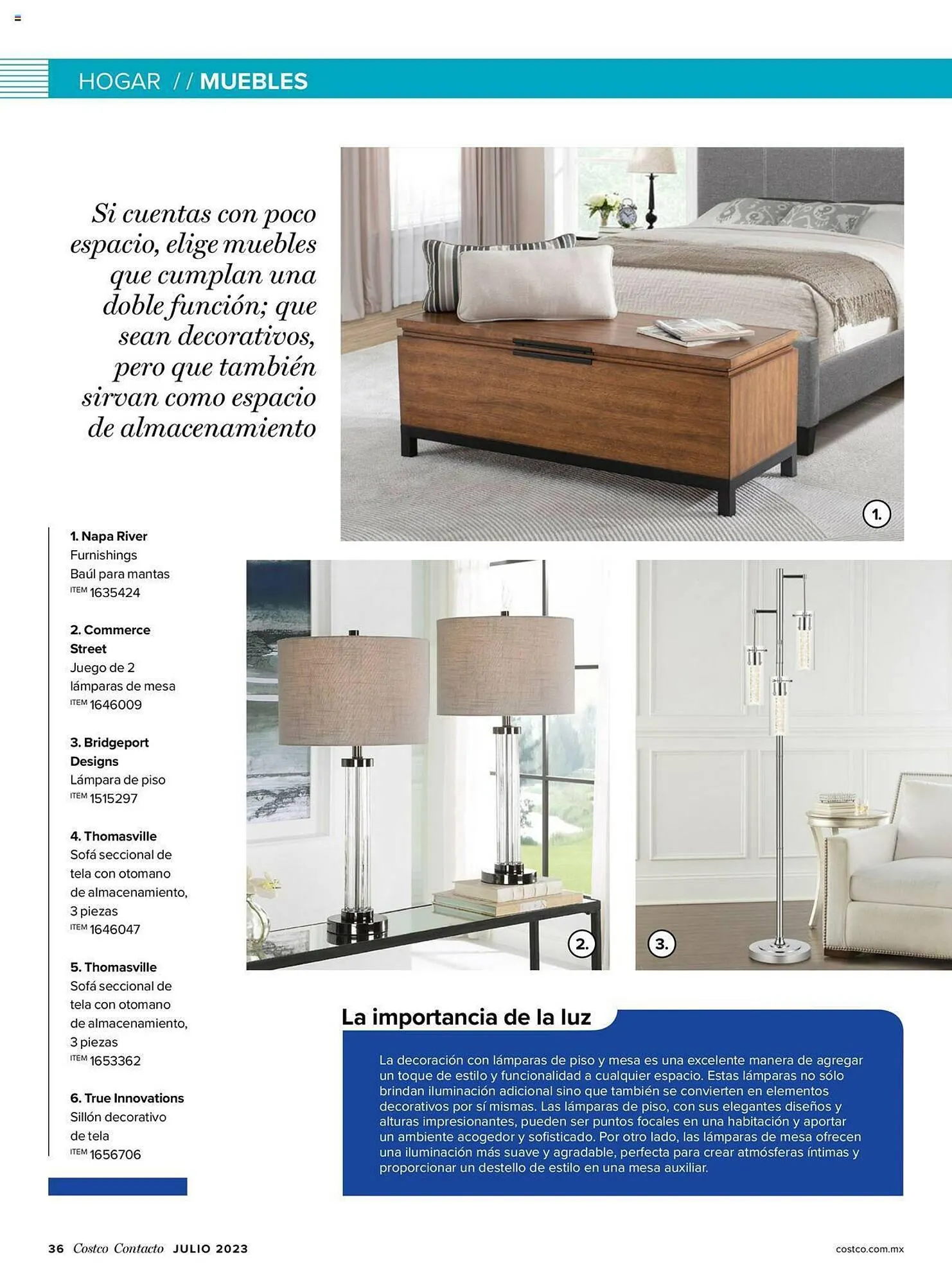 Catálogo de Catálogo Costco 12 de julio al 31 de julio 2023 - Pagina 38