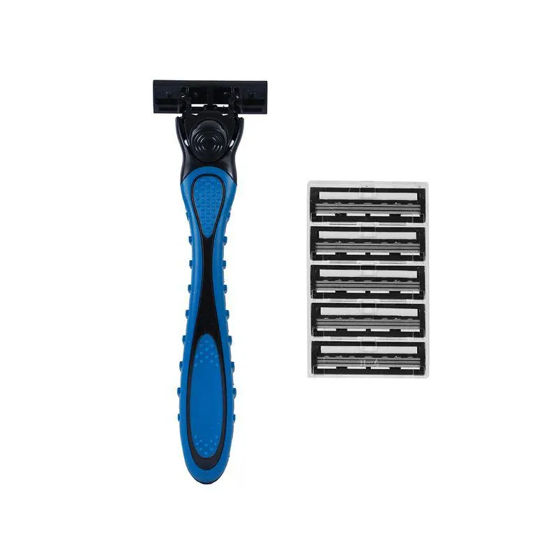 Rastrillo para Hombre Con Cabezales De Repuesto Aero Inoxidable