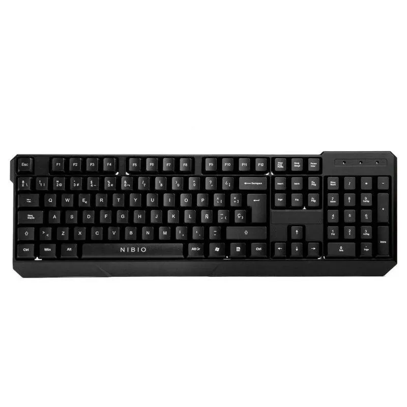 Teclado Gamer Nibio Strike RGB Negro Reacondicionado
