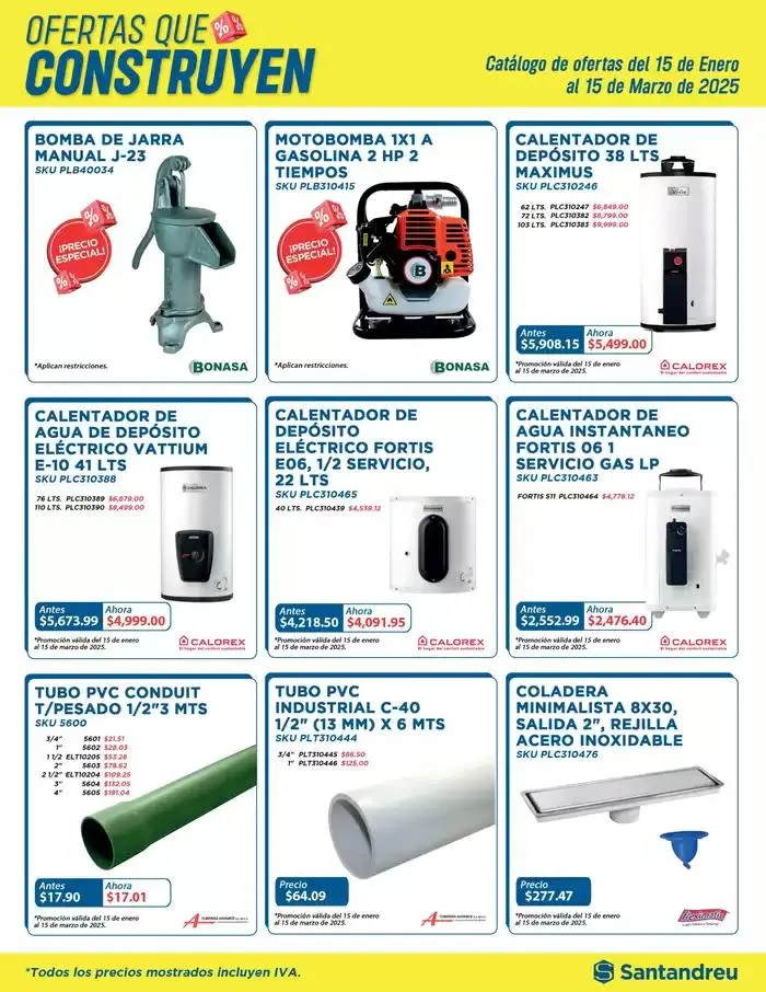 Catálogo de Ofertas que construyen 14 de febrero al 15 de marzo 2025 - Pagina 3