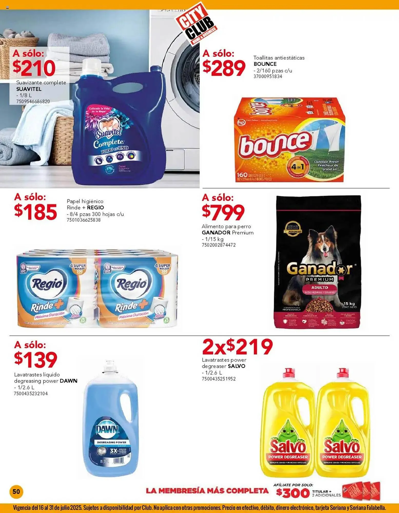 Catálogo de Catálogo City Club 1 de julio al 1 de agosto 2025 - Pagina 50