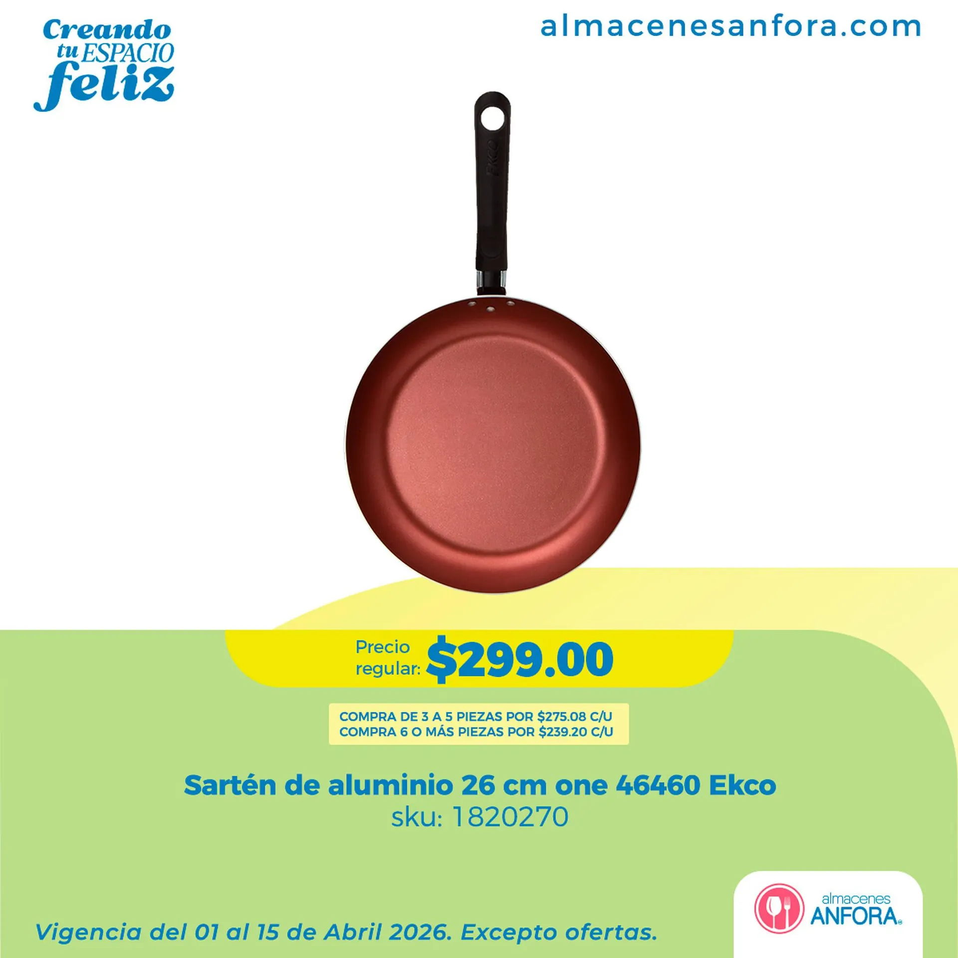 Catálogo de Catálogo Almacenes Anfora 14 de abril al 15 de abril 2026 - Pagina 3