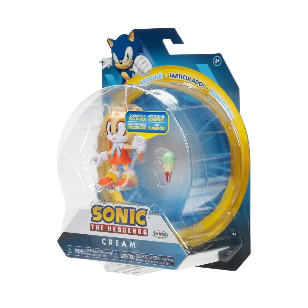 Sonic The Hedgehog Colección articuladas de 4 pulgadas
