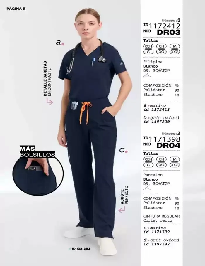 Catálogo de PIJAMAS QUIRURGICAS | ACO | 2025 | 1E 1 de marzo al 30 de septiembre 2025 - Pagina 5