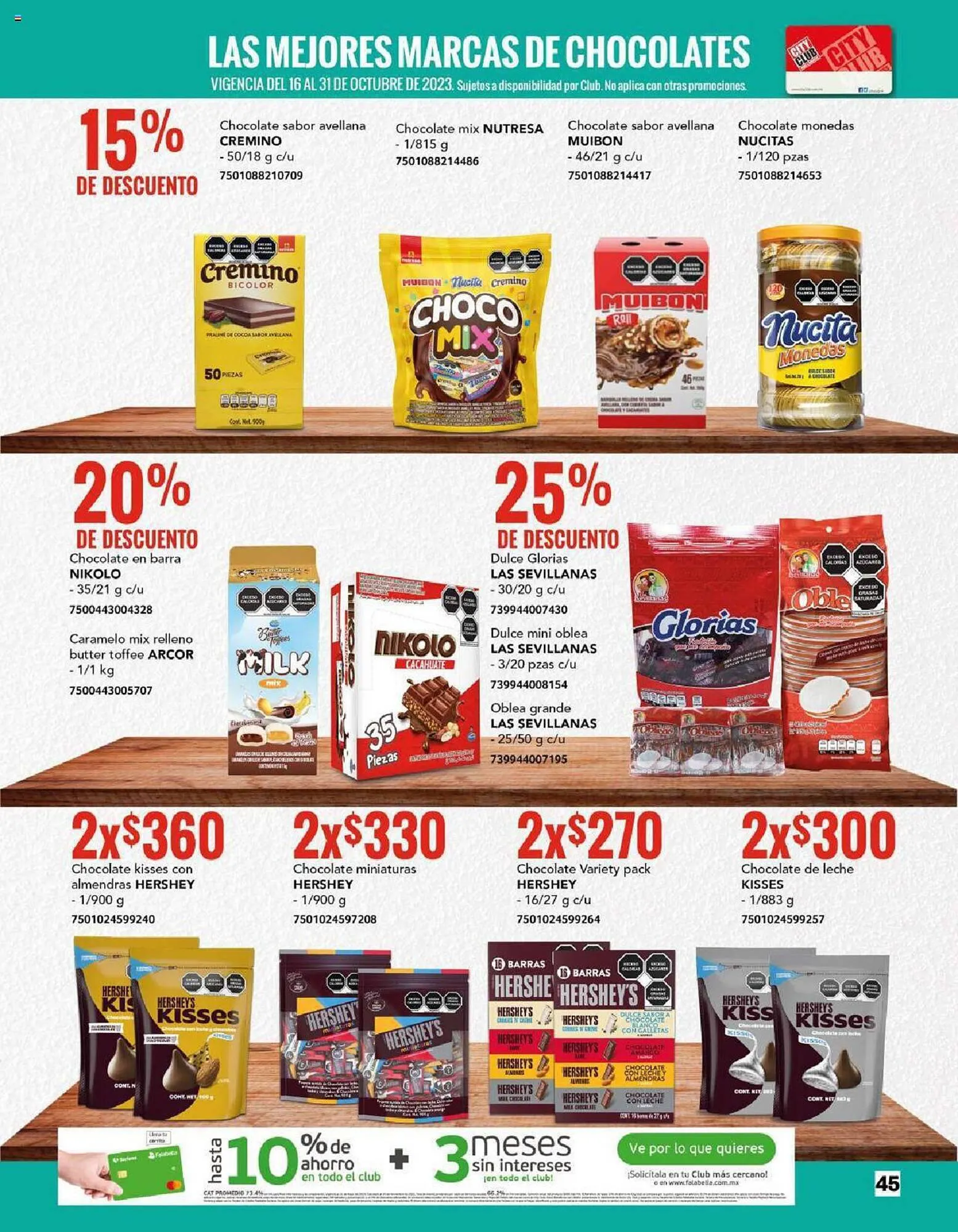 Catálogo de Catálogo City Club 2 de octubre al 31 de octubre 2023 - Pagina 45