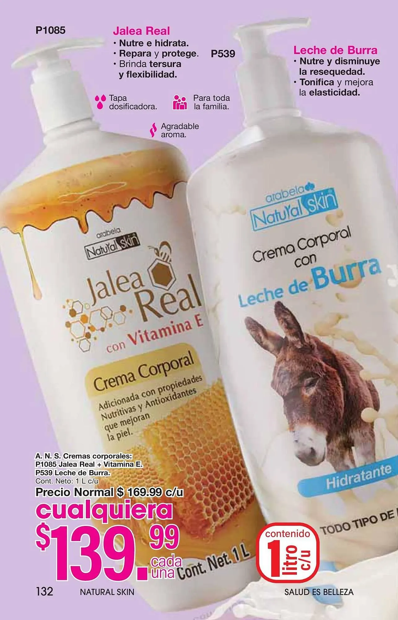 Catálogo de Catálogo Arabela 5 de junio al 26 de junio 2025 - Pagina 134