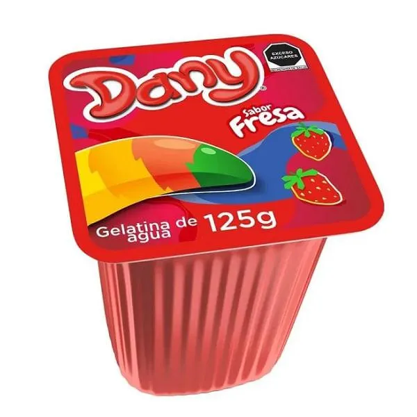 Gelatina dany fresa Danone 125 g