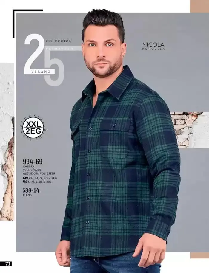 Catálogo de Catálogo Cklass Ropa Caballero Primavera Verano 2025 8 de enero al 30 de junio 2025 - Pagina 80