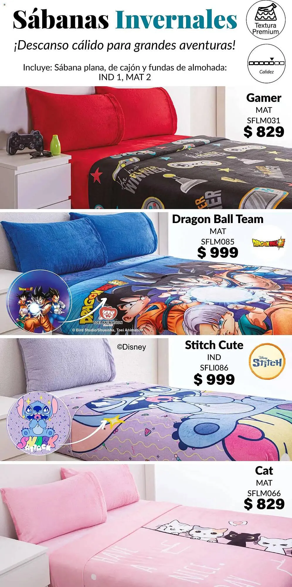 Catálogo de Catálogo Colchas Concord 27 de noviembre al 1 de febrero 2026 - Pagina 56