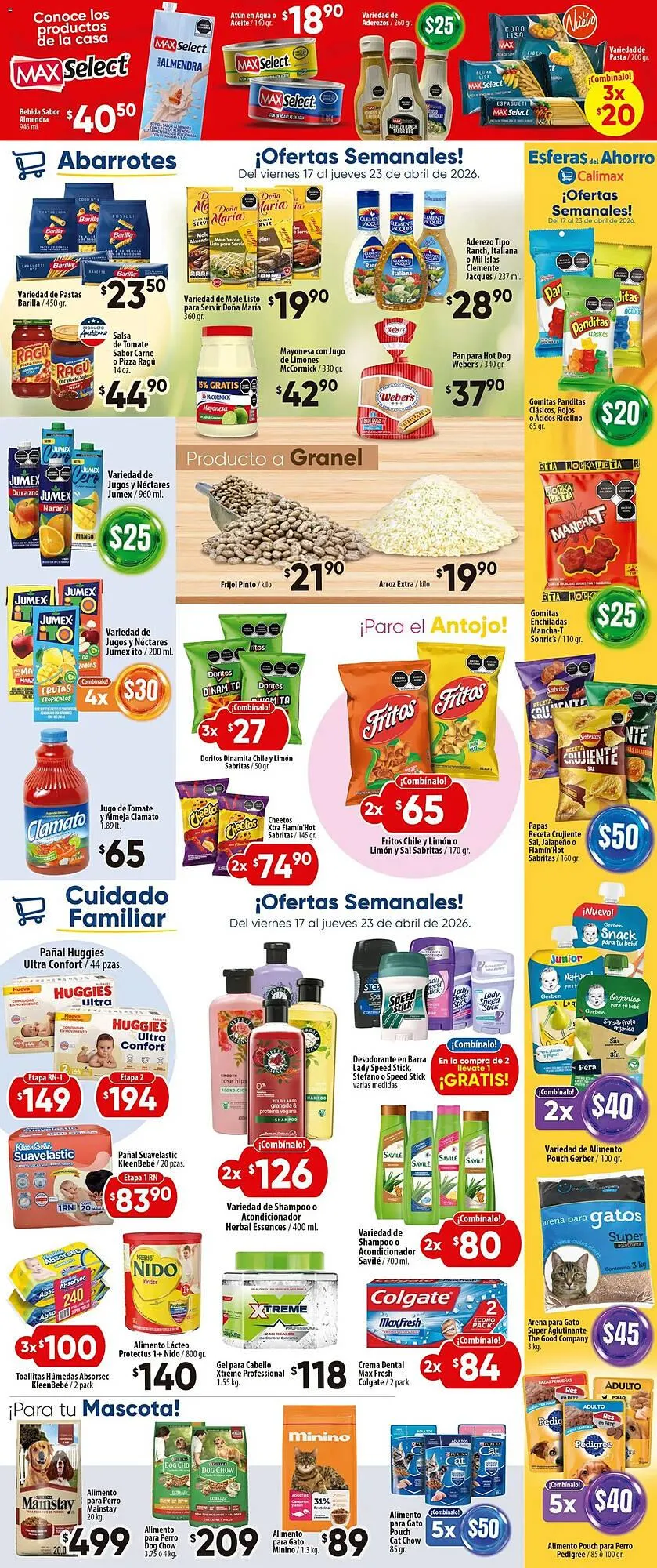 Catálogo de Folleto Calimax 17 de abril al 20 de abril 2026 - Pagina 5