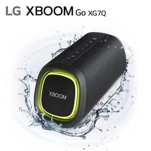 Bocina LG XBOOM Go XG7 negra