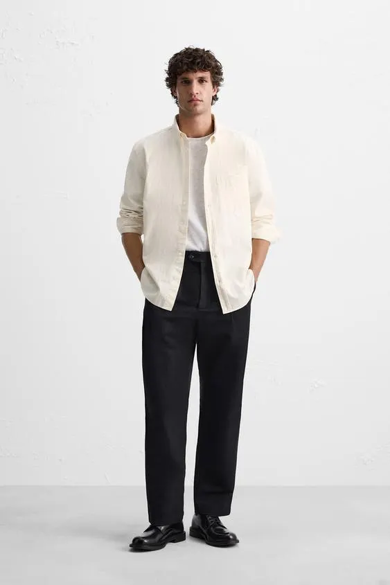 CAMISA ESTRUCTURA CHAMBRAY