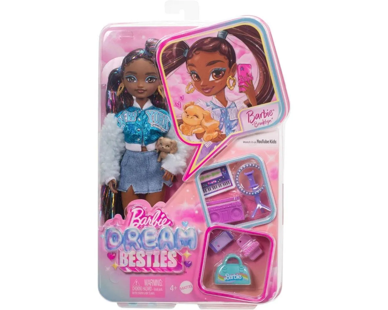 Barbie Dream Besties Muñeca Brooklyn HYC22
