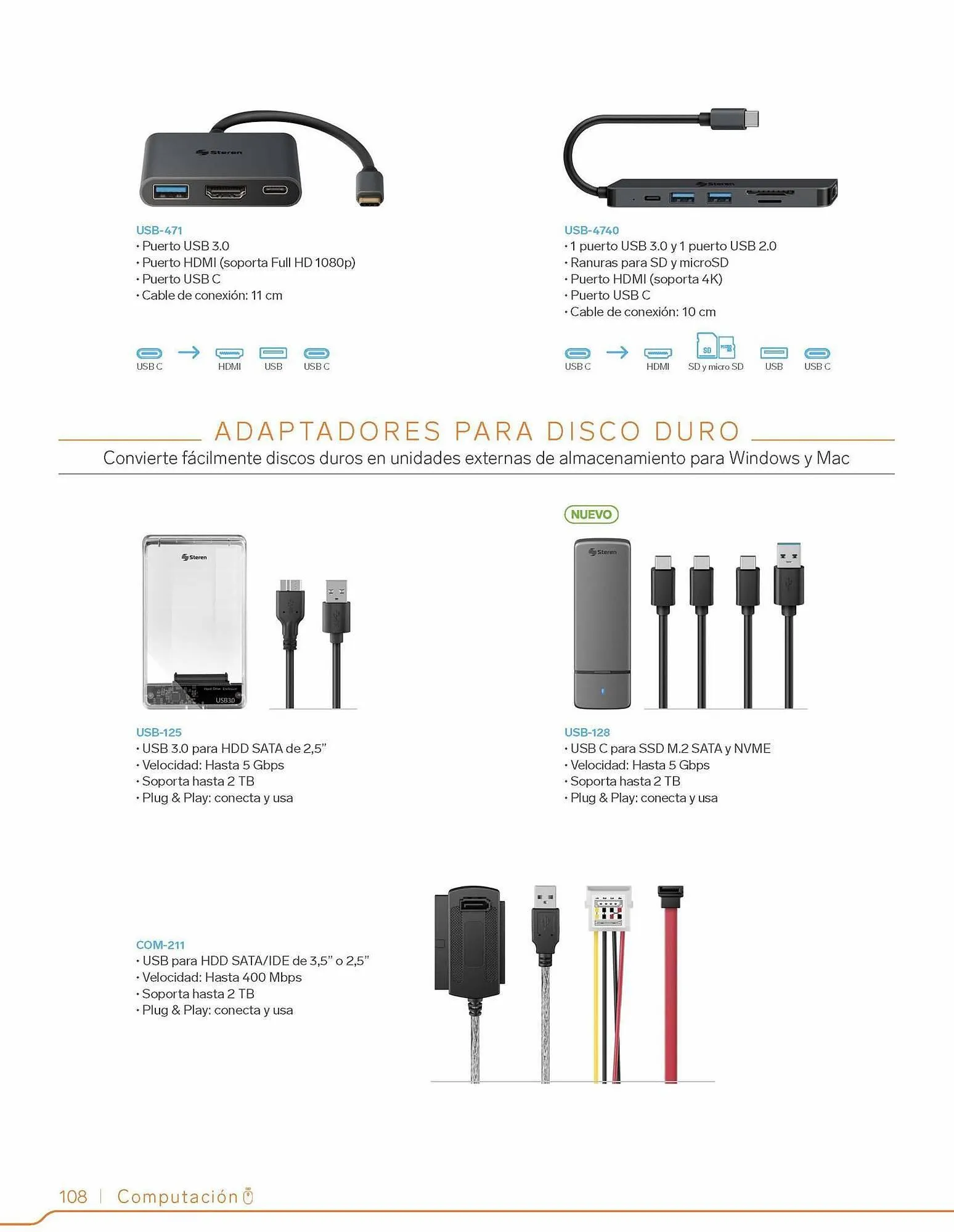 Catálogo de Catálogo Steren 2 de enero al 31 de diciembre 2023 - Pagina 128