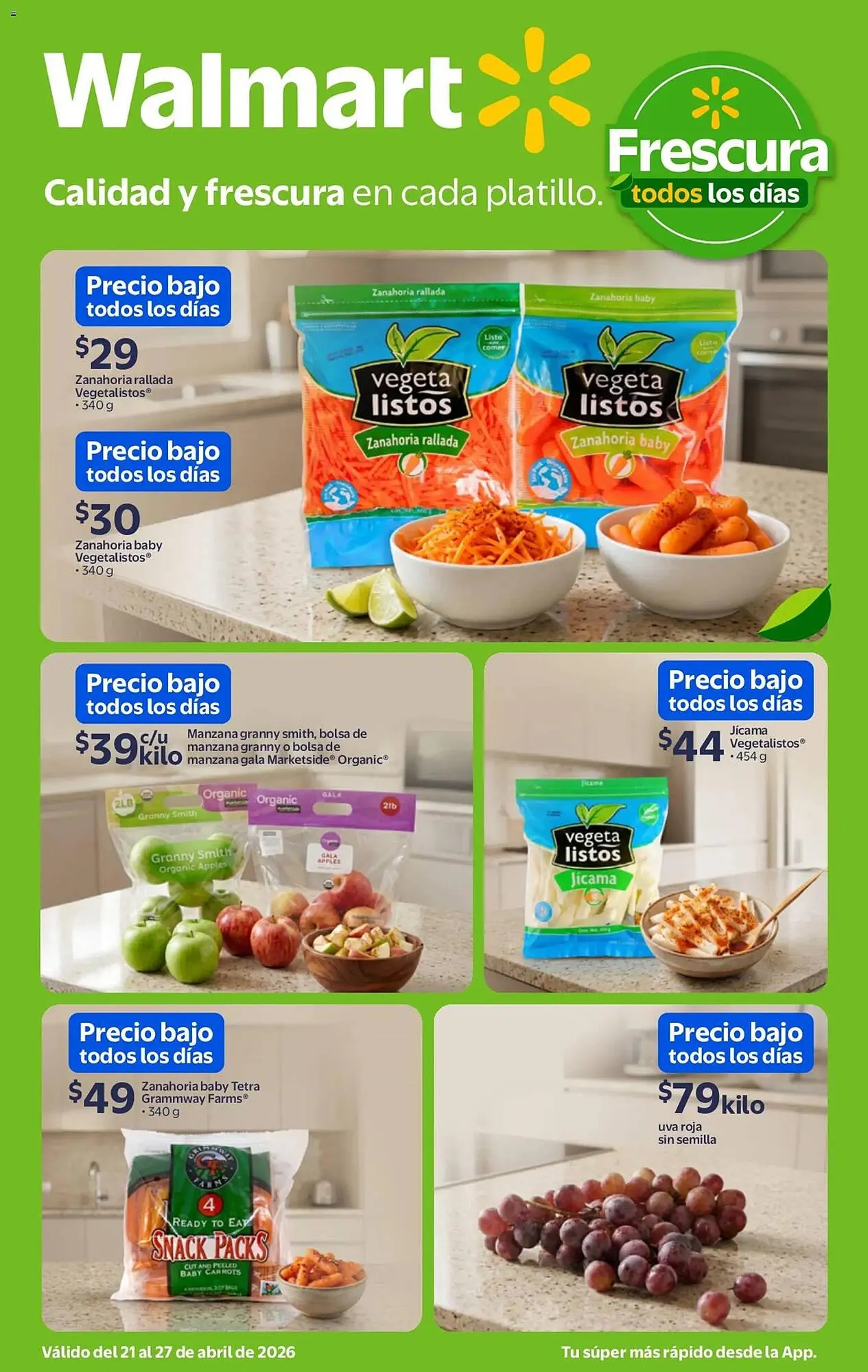 Catálogo de Folleto Walmart 21 de abril al 28 de abril 2026 - Pagina 2
