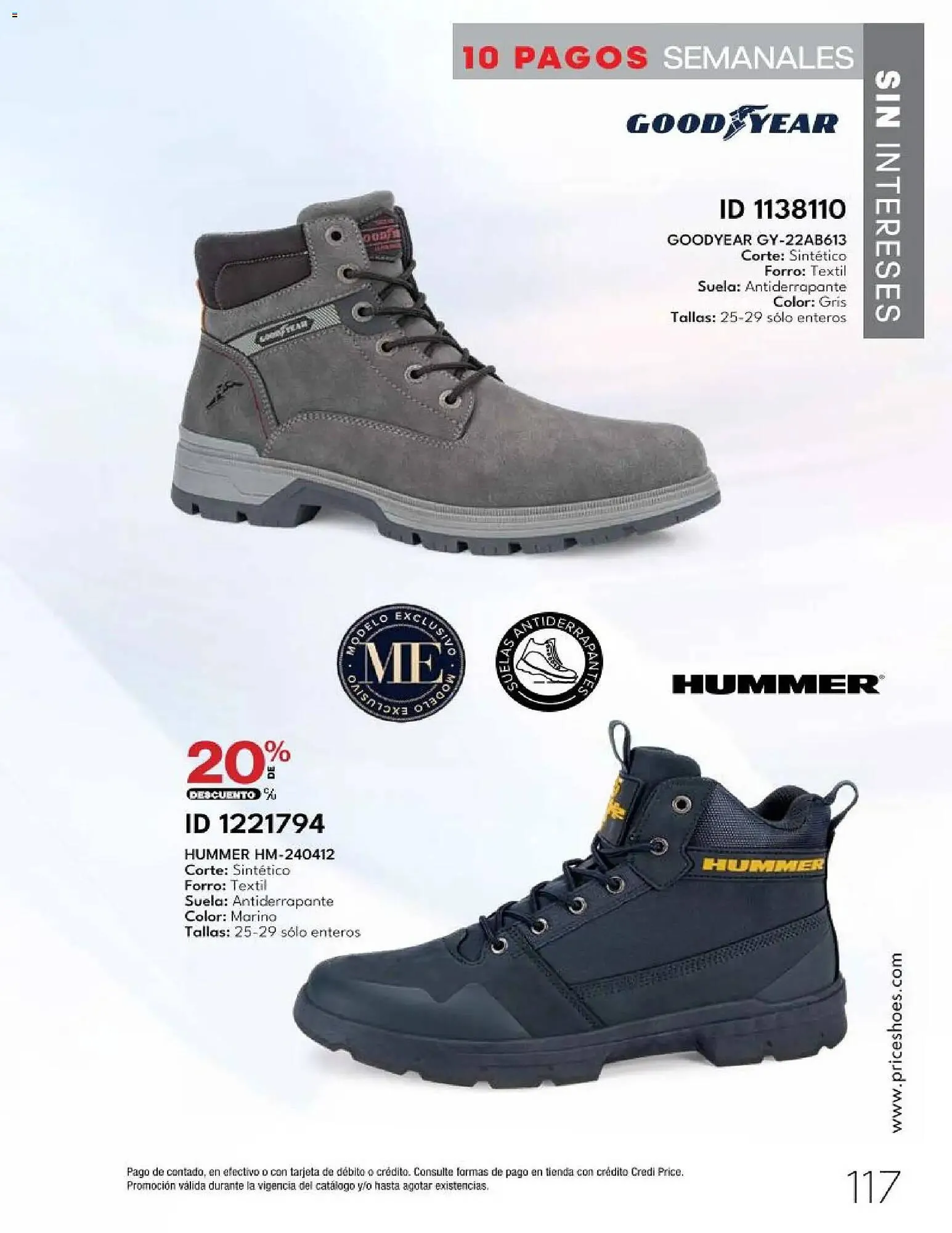 Catálogo de Catálogo Price Shoes 20 de marzo al 1 de octubre 2026 - Pagina 117