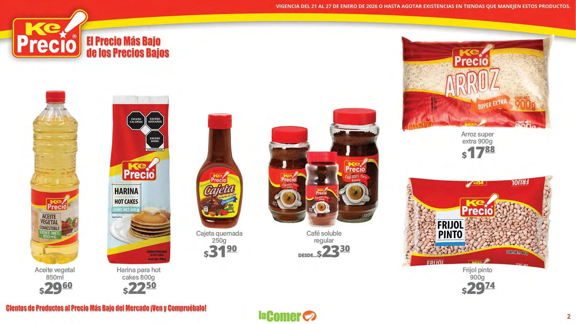 Catálogo de Folleto La Comer 21 de enero al 27 de enero 2026 - Pagina 2