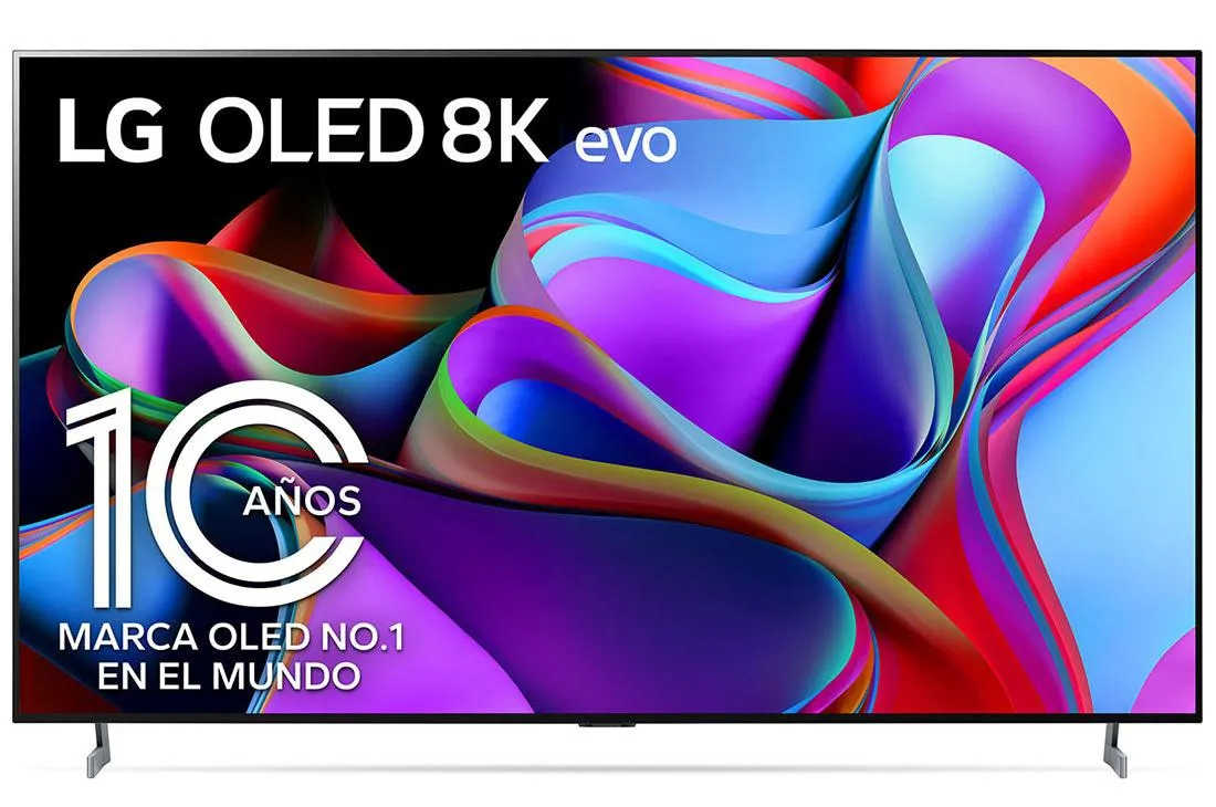 Pantalla LG OLED evo 77'' Z3 8K SMART TV con ThinQ AI