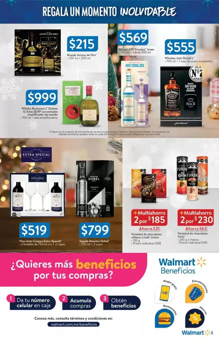 Catálogo de Walmart - Precios Bajos 28 de noviembre al 17 de diciembre 2024 - Pagina 6