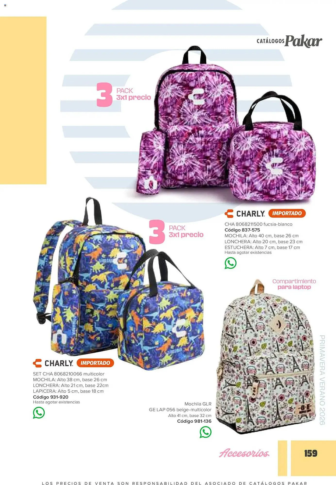 Catálogo de Catálogo SC Pakar 30 de enero al 1 de julio 2026 - Pagina 159