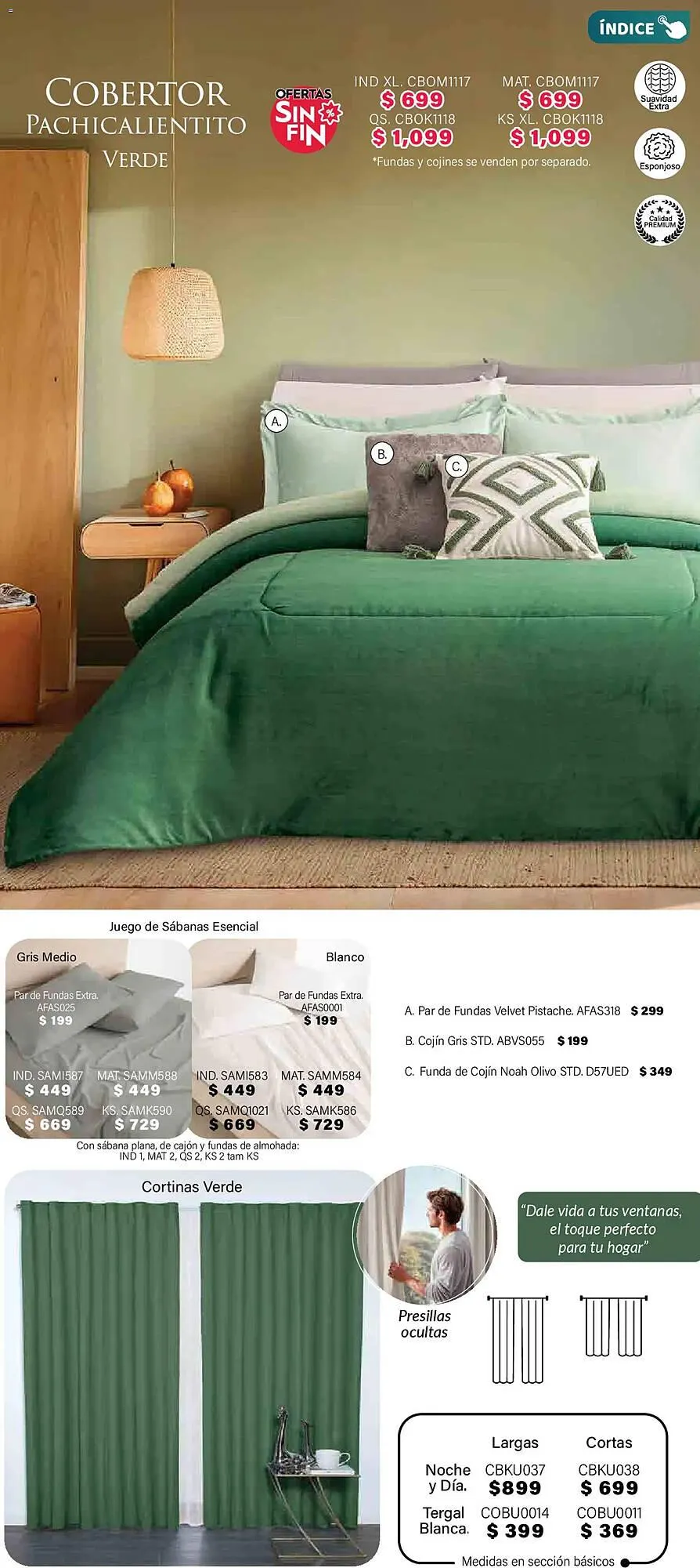 Catálogo de Catálogo Colchas Concord 1 de noviembre al 1 de febrero 2026 - Pagina 304