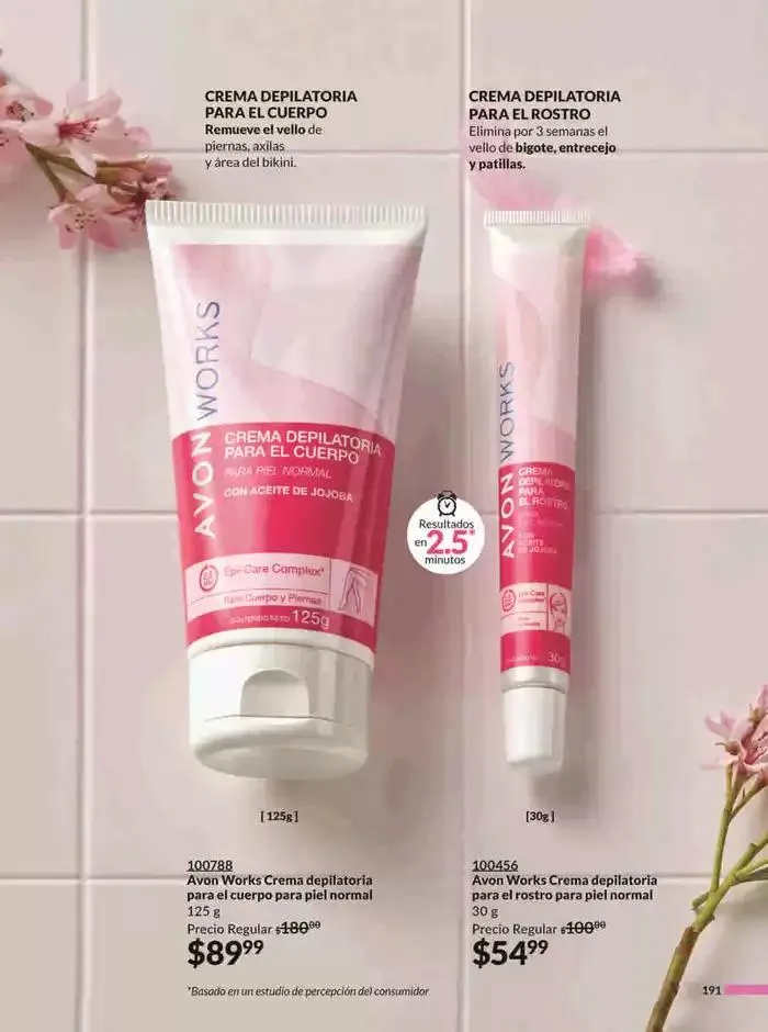 Catálogo de Avon COSMÉTICOS C3 3 de enero al 3 de febrero 2025 - Pagina 191