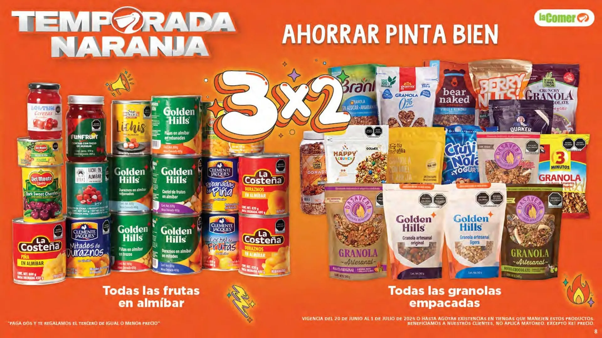 Catálogo de Catálogo La Comer 20 de junio al 1 de julio 2025 - Pagina 8