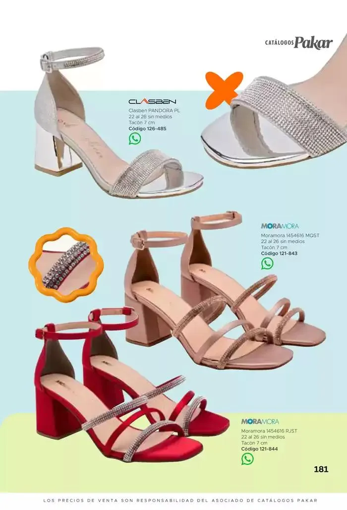 Catálogo de Pakar Sandalia 31 de enero al 31 de mayo 2025 - Pagina 181