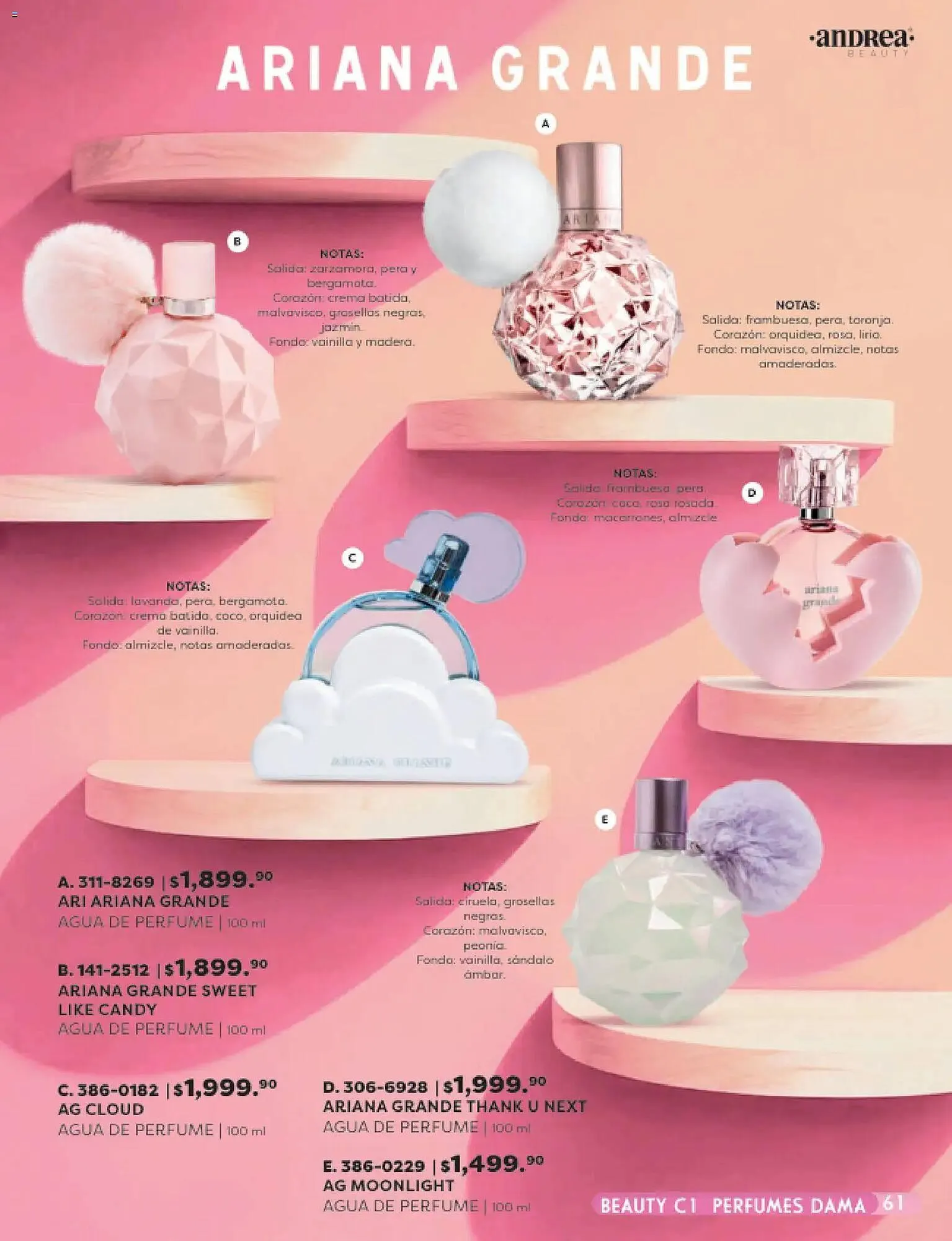 Catálogo de Catálogo Andrea 25 de enero al 24 de mayo 2026 - Pagina 61