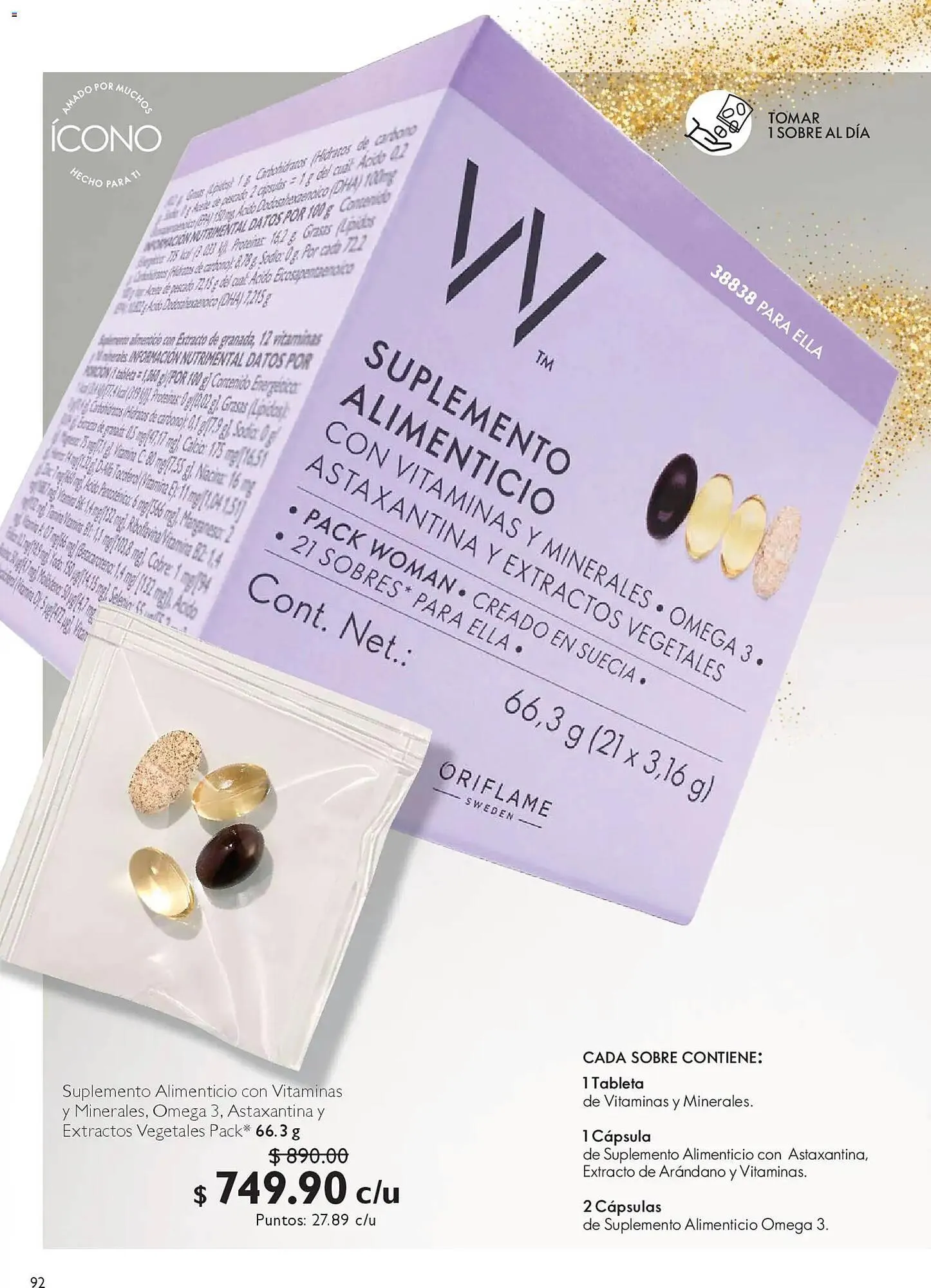 Catálogo de Catálogo Oriflame 22 de noviembre al 31 de diciembre 2025 - Pagina 92