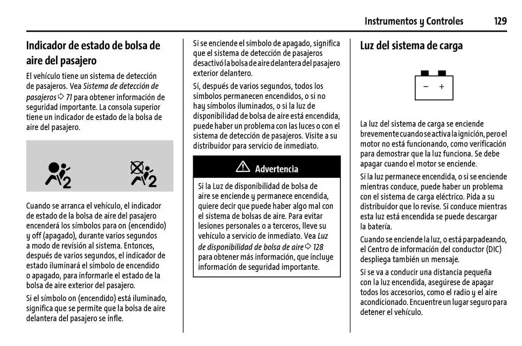 Catálogo de Cheyenne 2025 Manual del propietario 22 de enero al 31 de diciembre 2025 - Pagina 130
