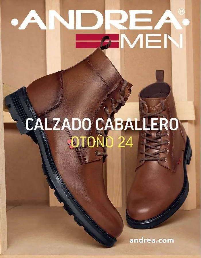 Catálogo de ANDREA - CALZADO CABALLERO 26 de agosto al 25 de enero 2025 - Pagina 1