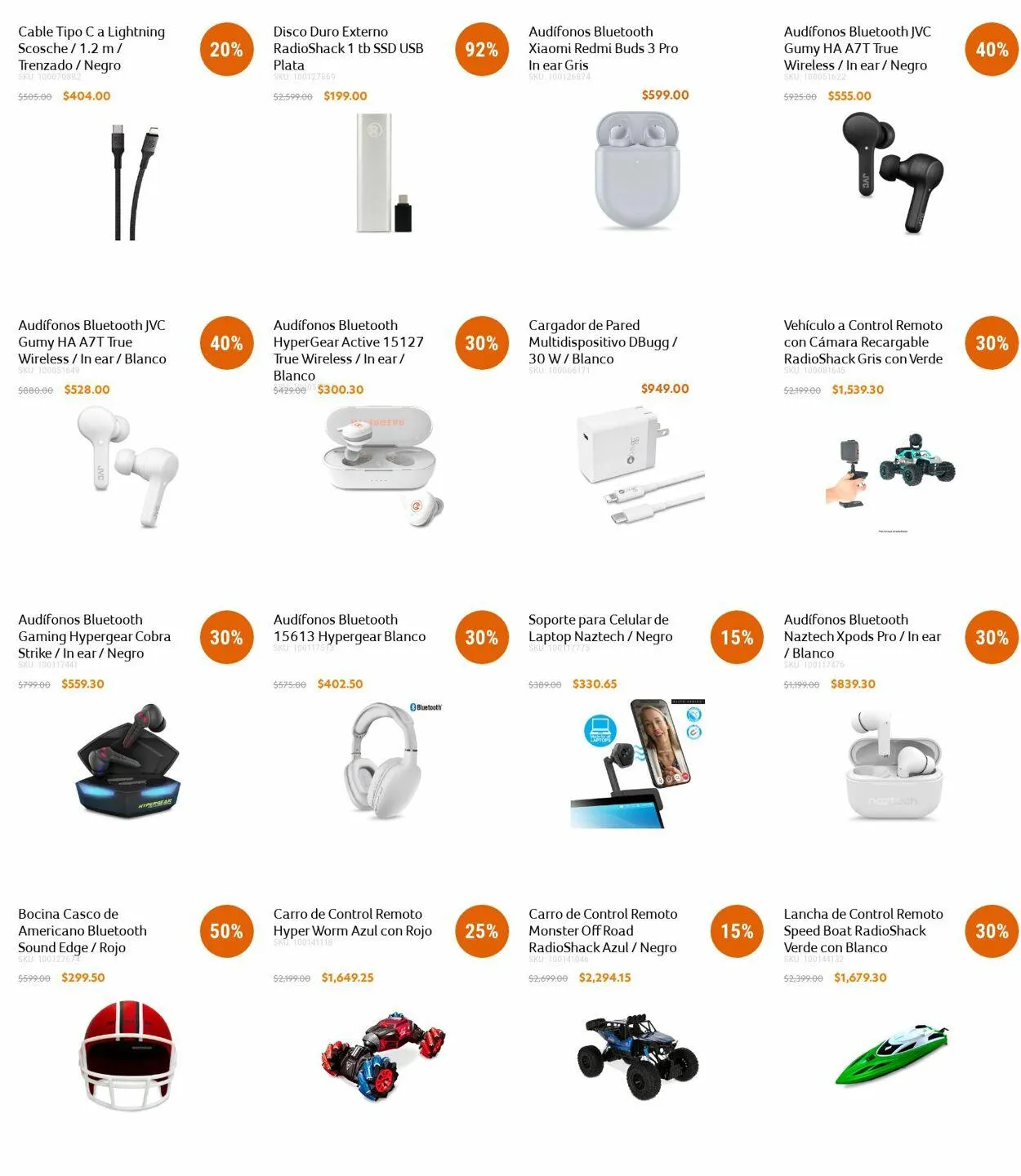 Catálogo de Radio Shack Oferta actual 29 de enero al 13 de febrero 2025 - Pagina 1