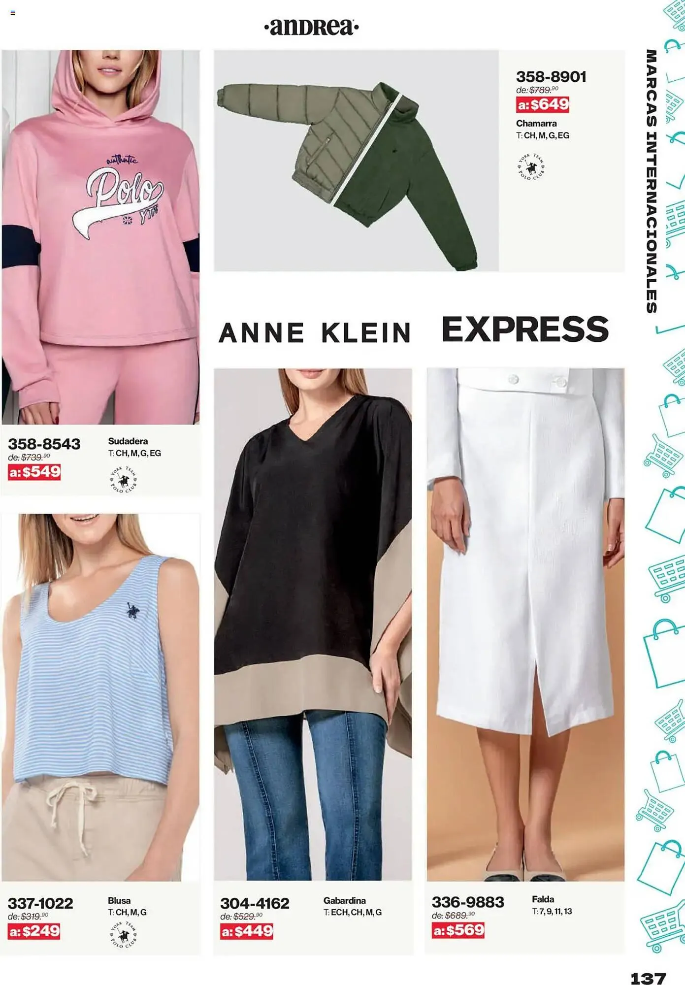 Catálogo de Catálogo Andrea 10 de agosto al 2 de noviembre 2025 - Pagina 137