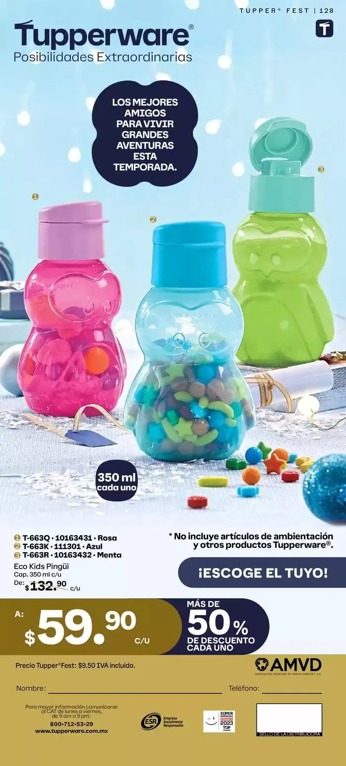 Catálogo de Tupper Tips 20 de diciembre al 29 de diciembre 2024 - Pagina 128