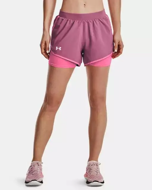 Shorts UA Fly-By 2.0 2 en 1 para Mujer