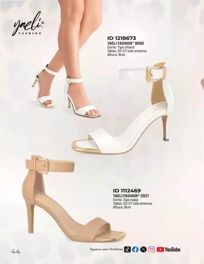 Catálogo de SANDALIAS | FIESTA Y VESTIR | 2025 | 1E 11 de marzo al 31 de agosto 2025 - Pagina 44