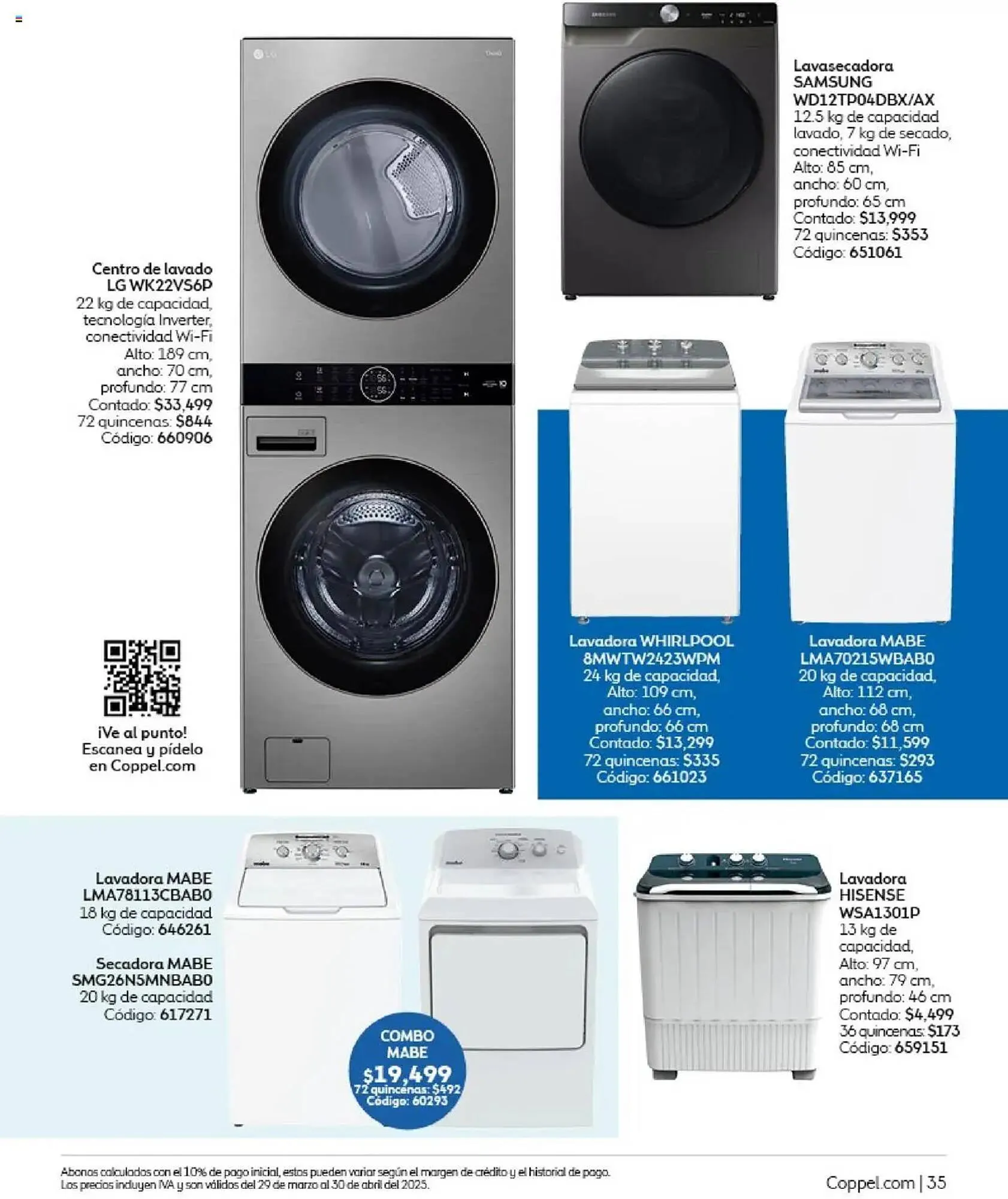 Catálogo de Catálogo Coppel 1 de abril al 30 de abril 2025 - Pagina 35