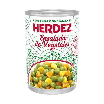 Ensalada De Vegetales Herdez 400 g