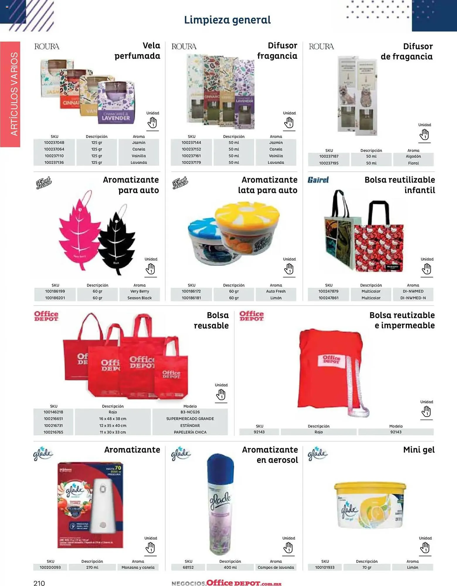 Catálogo de Catálogo Office Depot 12 de enero al 1 de enero 2027 - Pagina 212