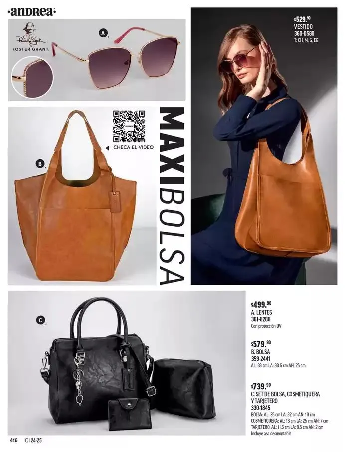 Catálogo de ANDREA - BOLSAS Y ACCESORIOS 26 de agosto al 25 de enero 2025 - Pagina 7