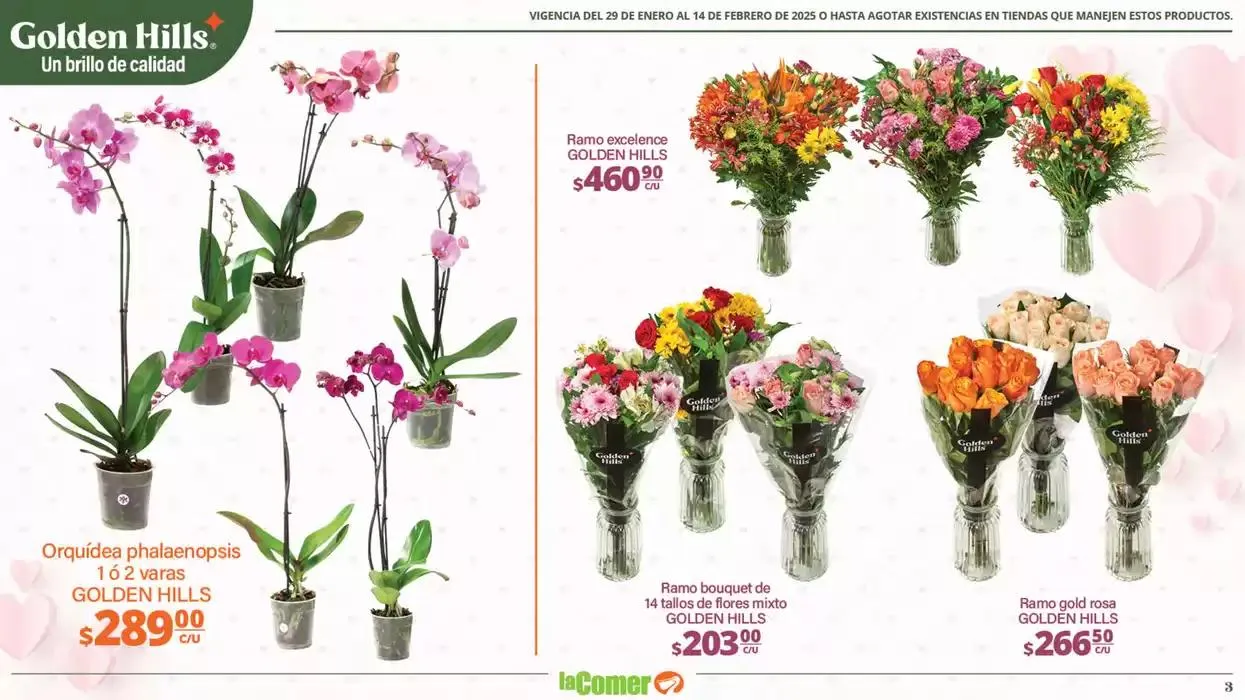 Catálogo de La Comer especial San Valentín 29 de enero al 14 de febrero 2025 - Pagina 3