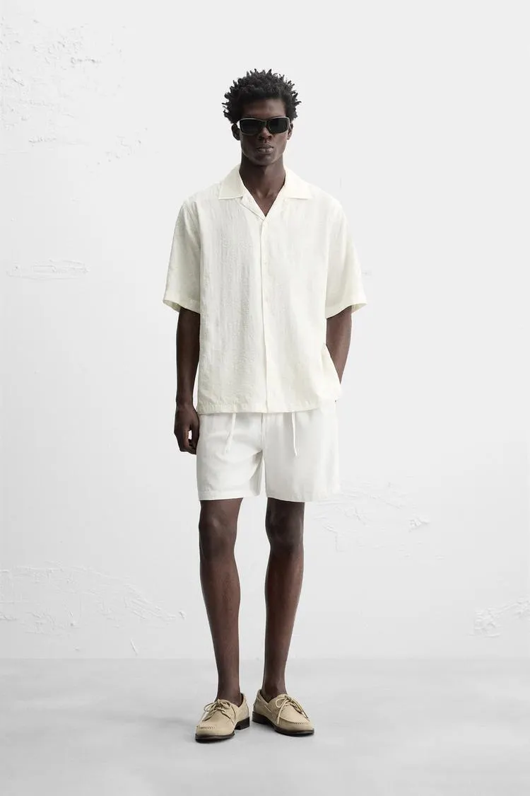 CAMISA JACQUARD TEXTURA