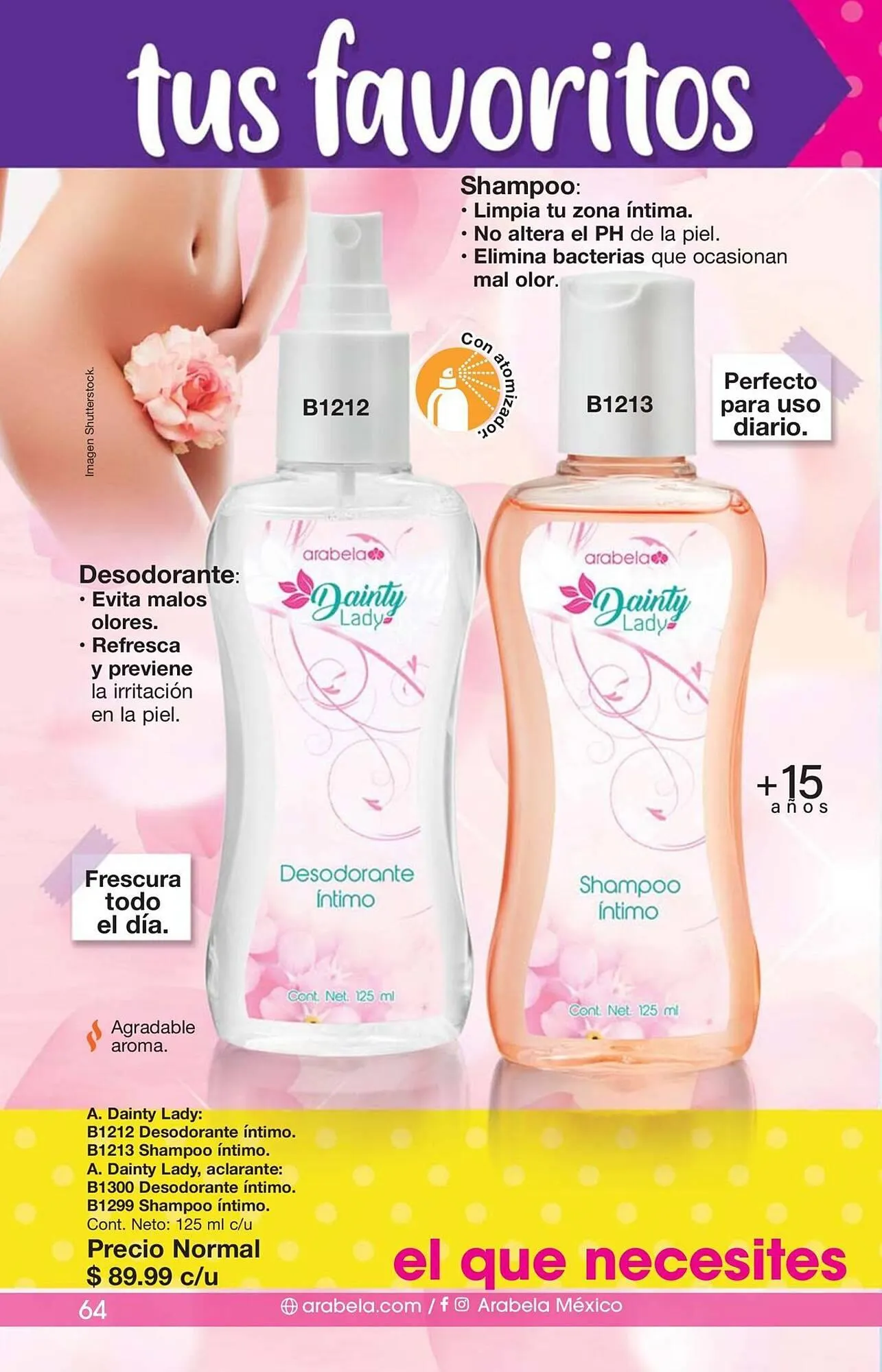 Catálogo de Catálogo Arabela 25 de abril al 16 de mayo 2024 - Pagina 64