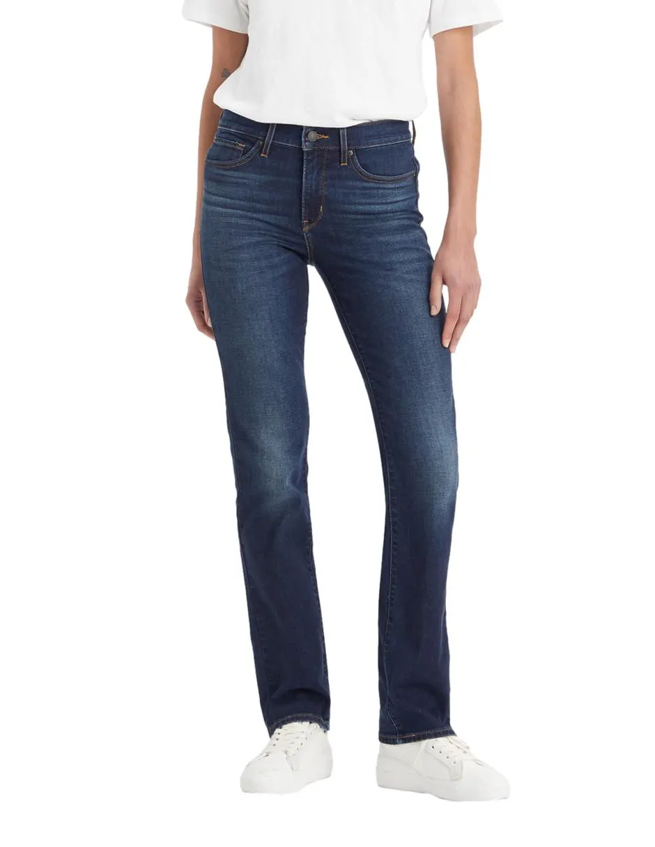 Jeans slim Levi's corte cintura para mujer
